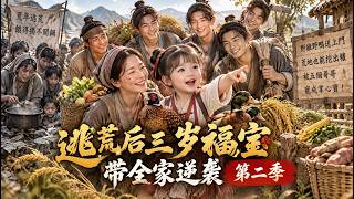 逃荒荒年，別人家餓得揭不開鍋，我三歲半就會言靈，一句想吃肉，野雞野鴨自動送上門，荒地也能挖出糧食，被葉家和五個哥哥寵成掌心寶！《逃荒后三岁福宝带全家逆袭第二季》#261025hh