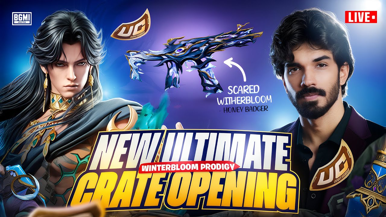 NEW ULTIMATE SET CRATE OPENING BGMI LIVE #iQOO15R #iQOO