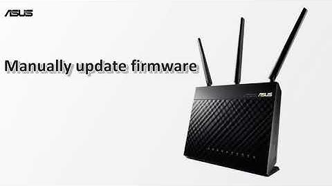 How to Update the Firmware of ASUS WiFi Router?
