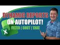 I Built a Fully Automatic Excel Report Using 3 Functions… Watch This!