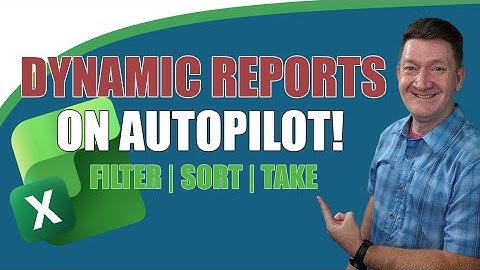 I Built a Fully Automatic Excel Report Using 3 Functions… Watch This!