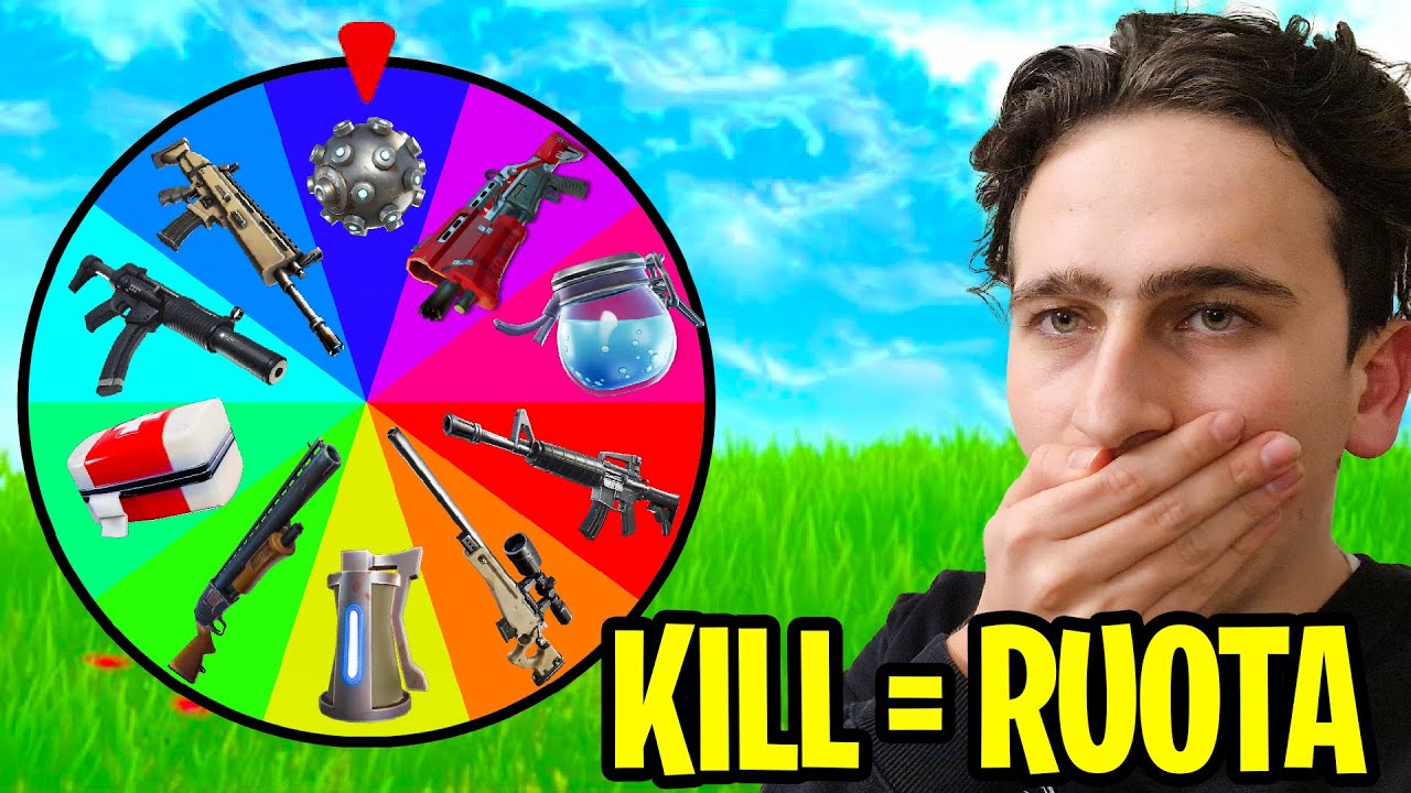 FORTNITE MA OGNI KILL GIRO LA RUOTA DELLLA FORTUNA