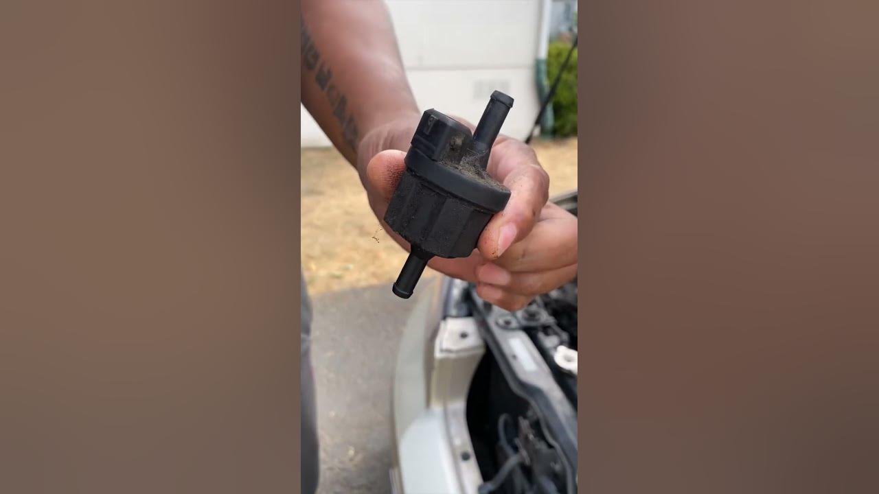 Check Engine Light ON Code P0446 - 2001 Hyundai Elantra Repair - YouTube