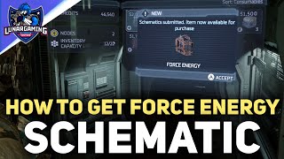 How To Get The Force Energy Schematic Dead Space Remake 2023