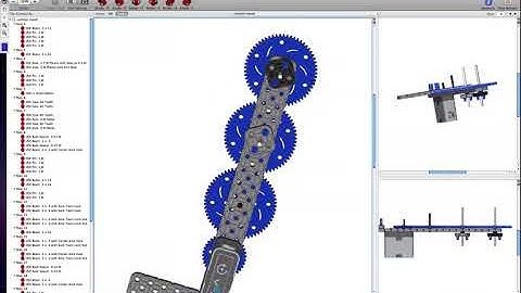 Build Instructions  VEX IQ 4 bar lift system using one motor