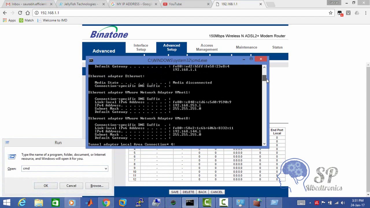 Send Data to server by SIM900 using TCP/IP Protocol - YouTube
