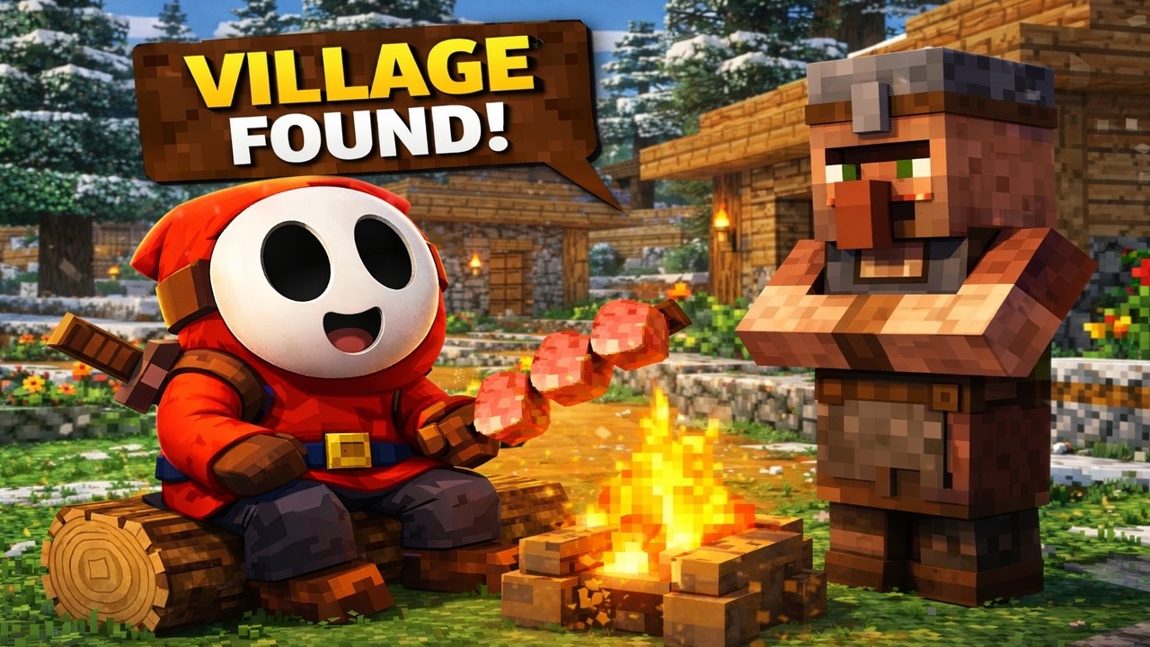 Shyguy extreme plays: Hardcore Minecraft Again!