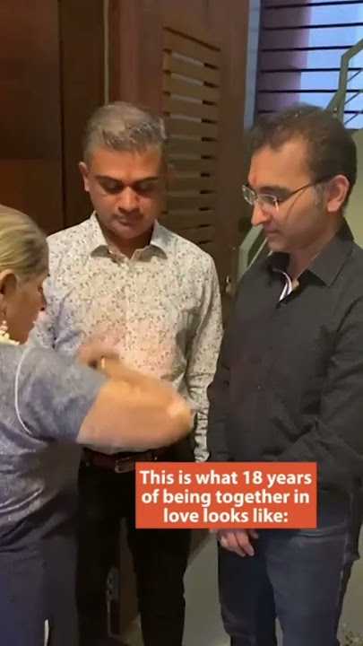 First Indian gay couple to get married #loveislove #lovestory #shethepeople