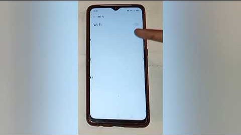 How to disconnect wifi in realme c15, disconnect Wi Fi setting