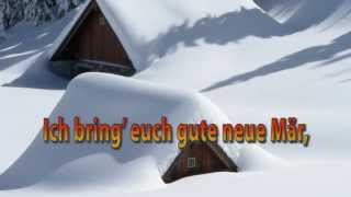 Vom Himmel Hoch Da Komm Ich Her - Weihnachtslied instrumental mit Text