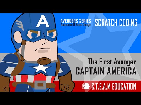 Scratch Coding Workshop 101 - The First Avenger CAPTAIN AMERICA