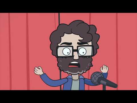 Alex Clark Animates Tony Sam : The Scariest HAUNTED HOUSE (Stand Up Comedy)