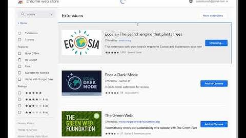 How to make ecosia as your default search engine 2020
