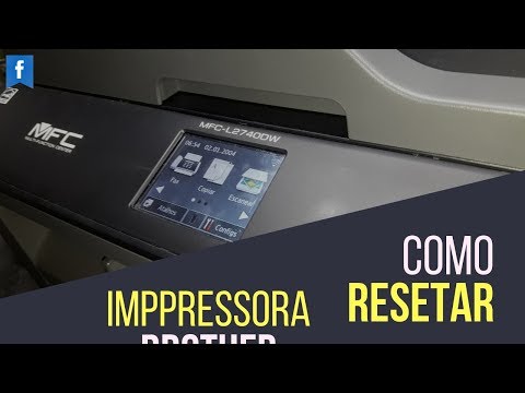 Vídeo: Como faço para redefinir meu Brother MFC l2700dw?