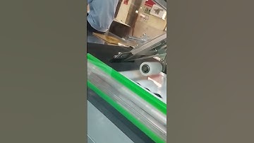 Máy in và dán nhãn bằng con lăn   #applicator #label #labeling #automation