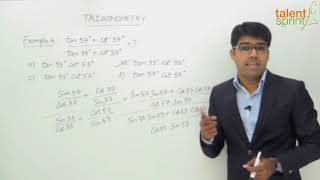Trigonometry | Example - 4 | Quantitative Aptitude | TalentSprint Aptitude Prep