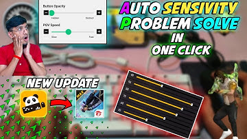 High Sensitivity Problem solve | Panda🐼 Mouse pro Control Senstivity solution | Free Fire