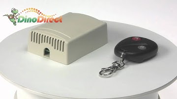 12 DC Wireless Remote Control Switch Security System YU-02A+036F-02  from Dinodirect.com