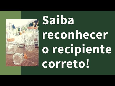 Vídeo: Como é Fácil Escolher Um Recipiente De Plástico