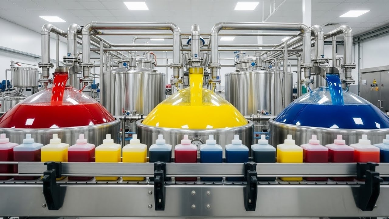 Inside the Factory That Makes Artificial Food Color | How Artificial Food Colors Are Really Made
