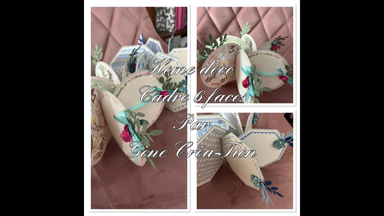 Home déco cadre rond ou octogonale 6 faces