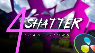 Ultimate guide to Shatter Transitions in Davinci Resolve | 4 shatter techniques