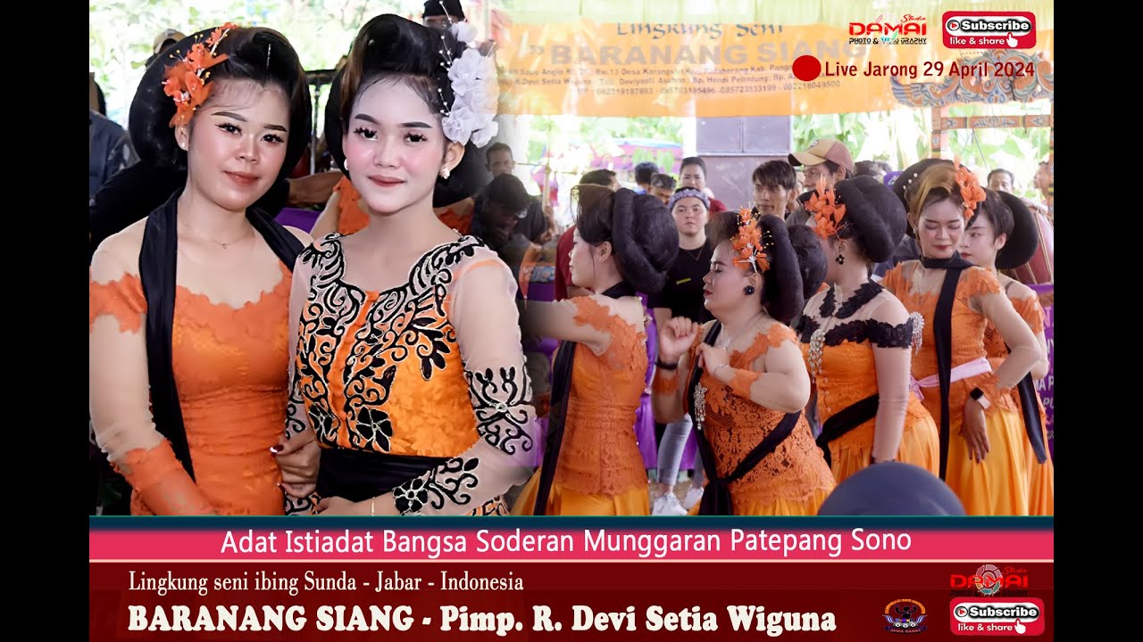 KOLEKSI TERBARU ! Adat tiKaruhun Soderan Munggaran Patepang Sono I Seni Ibing Sunda Baranang Siang