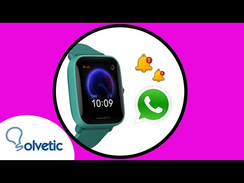 Cómo recibir notificaciones de WhatsApp en mi Amazfit GTS?