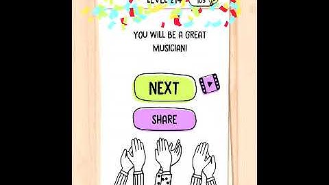 Brain Test: Tricky Puzzles Level 214 Walkthrough Solution Answers Solved