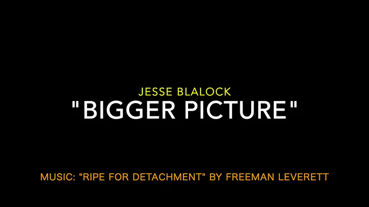 Jesse Blalock  Bigger Picture (time lapse & making...