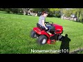 First time using the Craftsman Lawn Mower T110