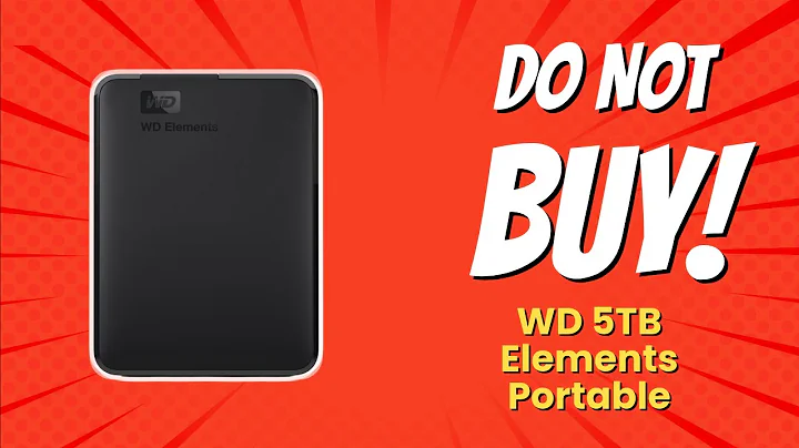 DON'T BUY WD 5TB Elements Portable Before WATCHING THIS VIDEO (6 Reasons)