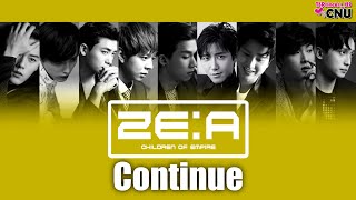ZE:A (제국의아이들) - Continue [ENG SUB/Lyric/가사/Member Coded] Resimi