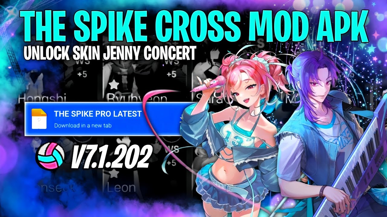 TERBARU⁉️The Spike Cross Mod Apk VIP Terbaru V7.1.202 Android