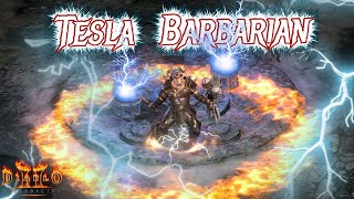 TESLA Barbarian | Split Farming Just Got More Fun! - Diablo 2 Resurrected