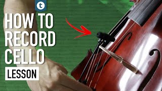 How To Record The Cello (At Home) | Cello Lesson | Thomann
