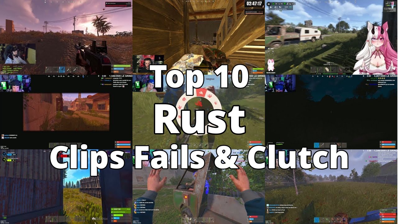 Top 10 Rust Clips Fails & Clutch -- this Week - YouTube