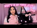 WHAT’S IN MY PURSE 2023 | Hello Kitty purse 🎀
