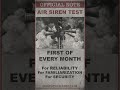 The Air Siren will be tested the first of the month!  #1940s #history
