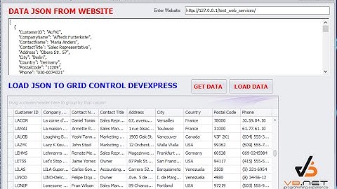 [VB.NET] Hướng dẫn lấy dữ liệu json từ website sử dụng Web Services - http://laptrinhvb.net