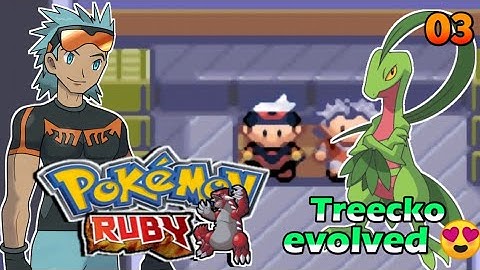 🔥🔥 Treecko evolved 🔥🔥 [ pokemon Ruby version ] [ ep.03 ]