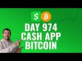 Investing $1 Bitcoin Every Day with Cash App - DAY 974