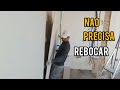 como fazer a colagem do pladur.. REBOCO NUNCA MAIS