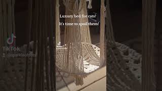 Luxury Macrame Cat Hammock Beds For Cats