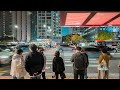 Night Walk on Gongdeok Street in Seoul | DJI Osmo Pocket 3 Low Light Test | 4K HDR