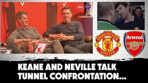 Keane and Neville | Tunnel incident with Arsenal 'bullies' revisited | #MUFC
