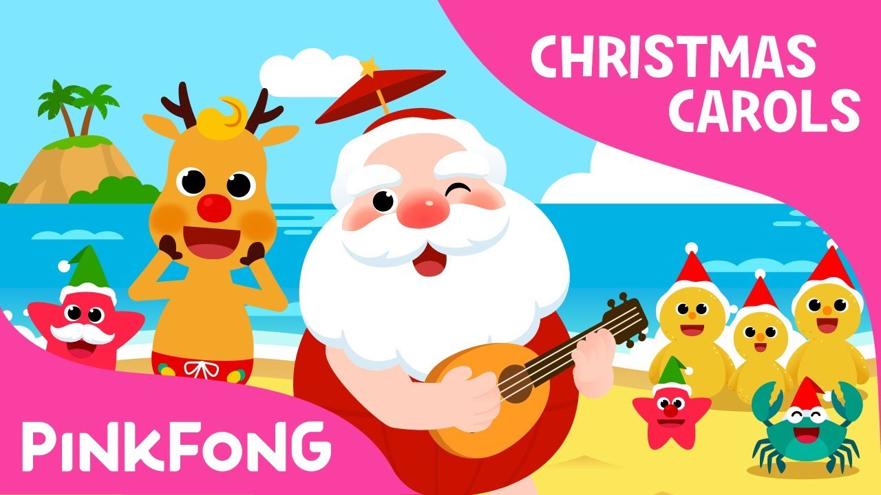 Summer Santa | Christmas Carols | Pinkfong Songs for Children