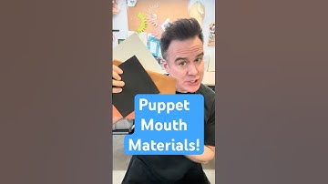 Puppet Mouth materials! #puppetmaker #puppet #puppetbuilding #maker #diypuppets