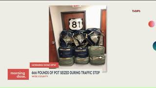 600 Pounds of Pot Found During Wise County Traffic Stop