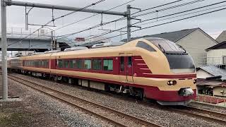 【国鉄特急色】JR東日本E653系K70編成　特急ゆのたび草津・四万号上野行き通過　上熊谷駅にて